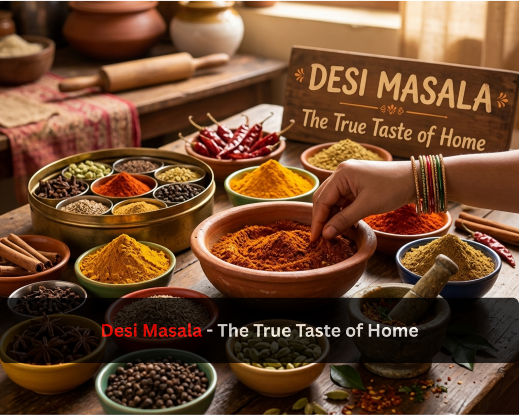 8.Desi Masala – The True Taste of Home